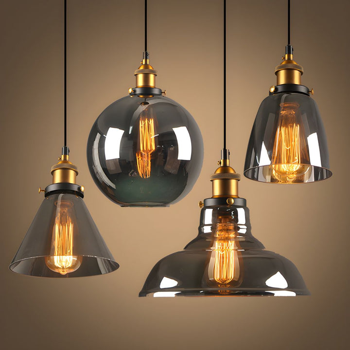UrbanVibe Light - American Vintage Glass Pendant Light | Bowlift