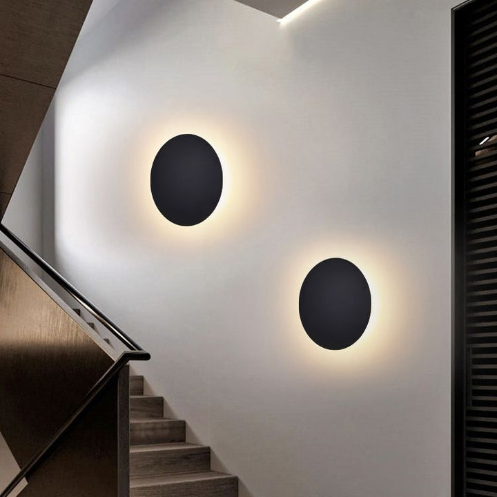 BowLift | Modern Wall Lamp Made of Metal in Round Shape for Bedroom