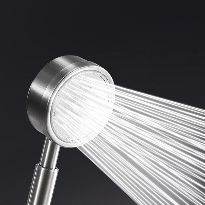 BowLift | Round Shape Handheld Showerhead Traditional Metal Wall Mounted Hand Shower