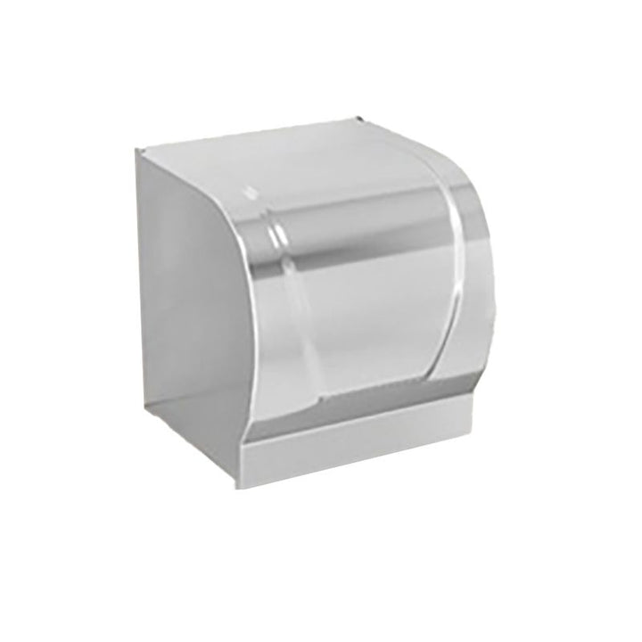 BowLift | Chrome/Black Classic Bathroom Accessory Set Modern Bath Shelf/Towel Bar & Paper Holder