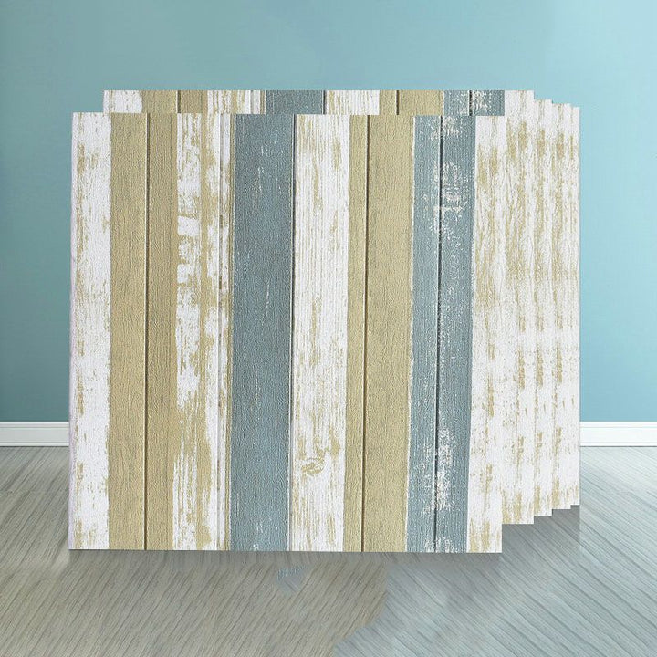 BowLift | Farmhouse Wall Plank 3D Brick Bedroom and Living Room Wall Panel Set of 10