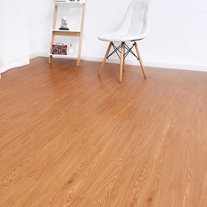 BowLift | PVC Flooring Peel and Stick Smooth Wood Look Rectangular Vinyl Floor