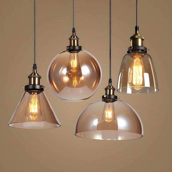 UrbanVibe Light - American Vintage Glass Pendant Light | Bowlift