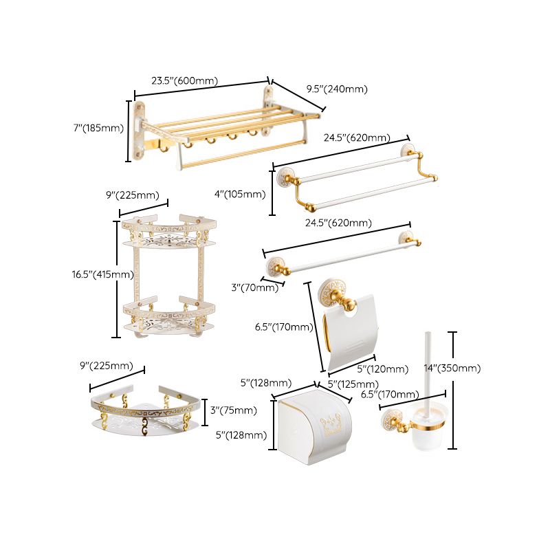 BowLift | Traditional Bathroom Accessory Hardware Set Bathroom Shelf Bathroom Accessory Kit