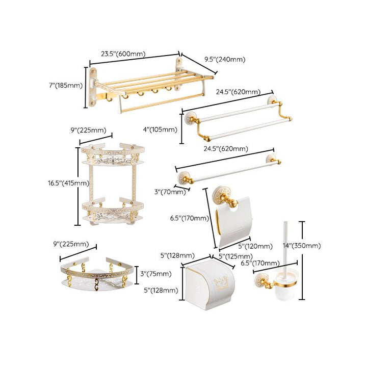 BowLift | Traditional Bathroom Accessory Hardware Set Bathroom Shelf Bathroom Accessory Kit