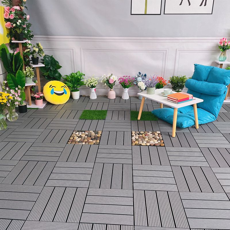 BowLift | Modern Style Wood Floor Corrosion Protection Square Outdoor Wood Floor