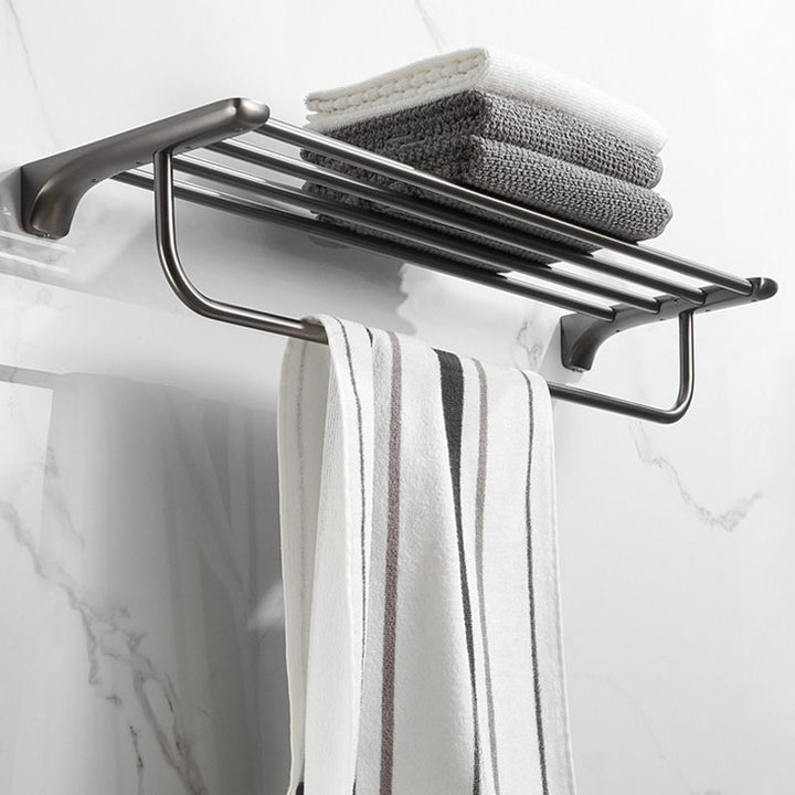 BowLift | Modern Bathroom Accessories Hardware Set Gray Bathroom Accessories Set