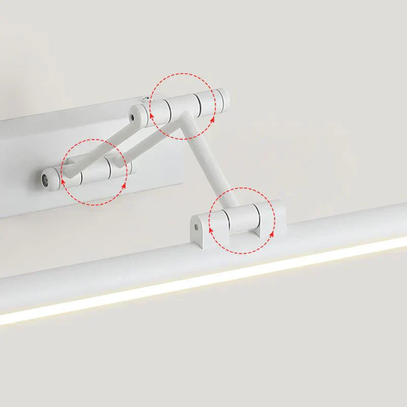 Minimalist LED Wall Light Black/White – Modern Metal Lamp for Bathroom and Indoor Use | Bowlift