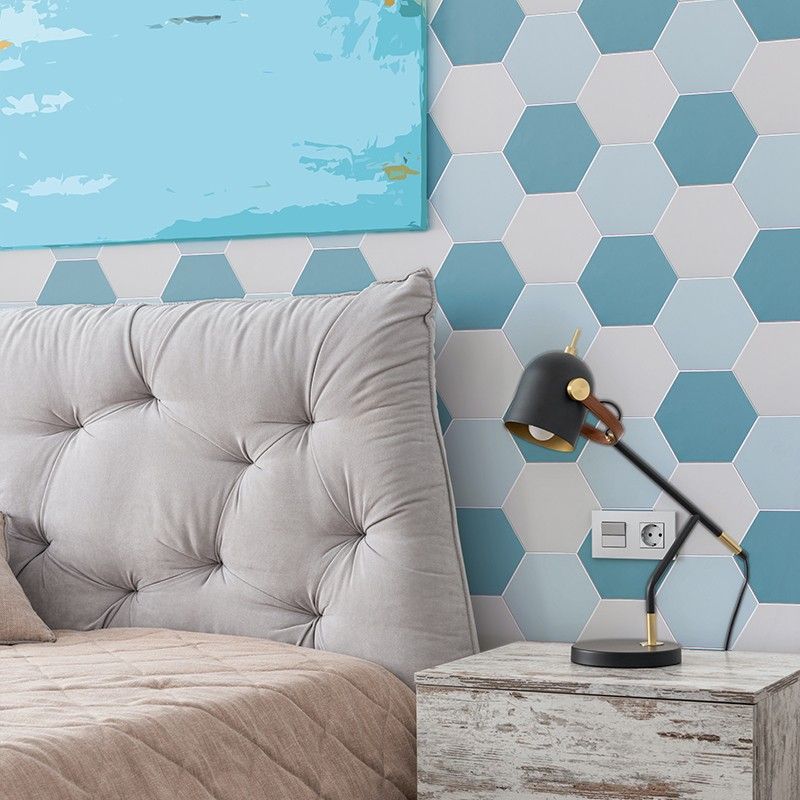 BowLift | Peel and Stick Tiles Hexagonal Peel and Stick Back Wall 20 Pack for the Bathroom
