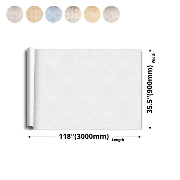 BowLift | Modern Peel and Stick Wall Covering PVC Mosaic Tiles Field Tiles for the Kitchen