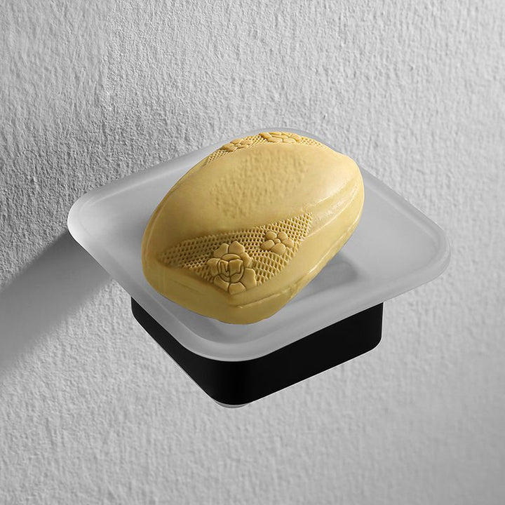 BowLift | Contemporary Bathroom Accessories As Individual Item Or As Set in Black