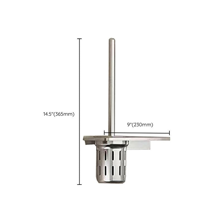 BowLift | Modern Polished Chrome Bathroom Accessories Set Bath Shelf/Towel Holder/Paper Holder included