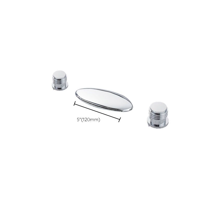 BowLift | Traditional Roman Bathtub Faucet Set Copper Fixed Deck Mount with Handles