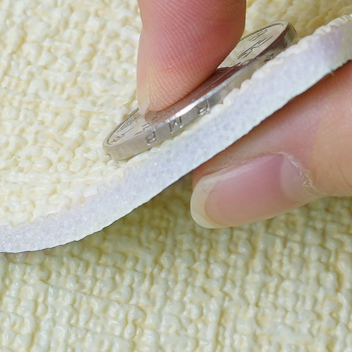 BowLift | PVC Wall Panel for Peeling and Sticking Matte Texture Wall Covering for the Living Room