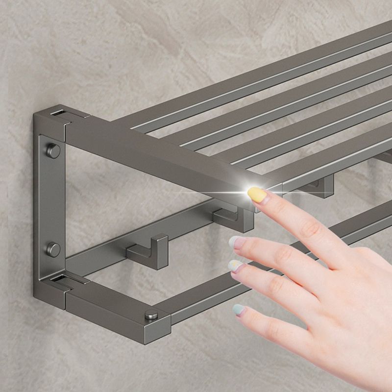 BowLift | Modern Bathroom Accessories Set Gray Bathroom Accessories Hardware Set