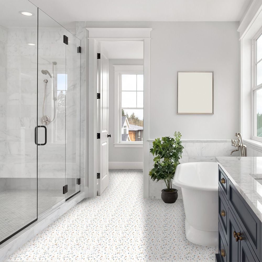 BowLift | Peel & Stick Vinyl flooring Matte Vinyl flooring with square edge