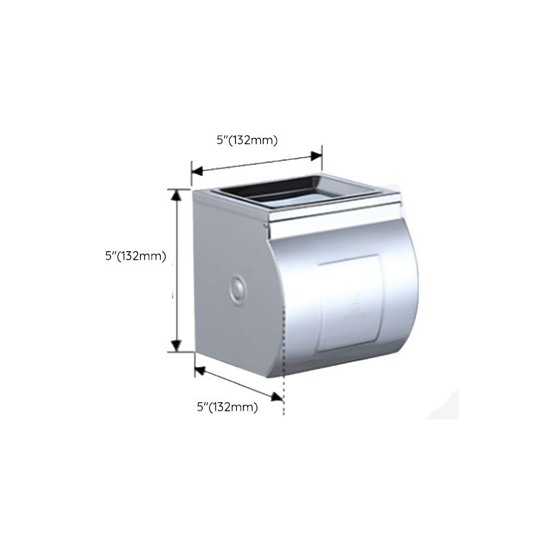 BowLift | Modern Bathroom Set with Bathroom Shelf/Towel Bar Polished Chrome Bathroom Accessory Set