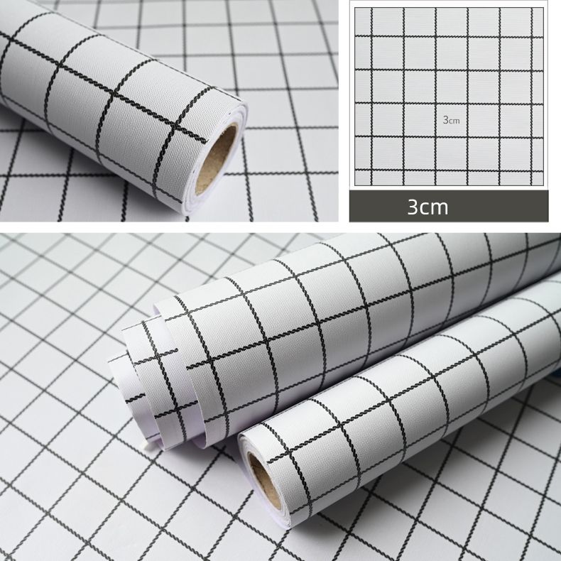 BowLift | Modern Kitchen Backsplash Tile Check Print Peel and Stick Backsplash Tile
