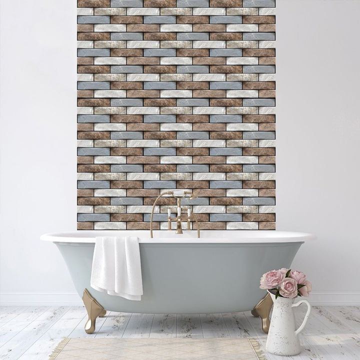 BowLift | Artificial Stone Panel Wall Modern Minimalist Home Living Room Wall Panel (5-Pack)