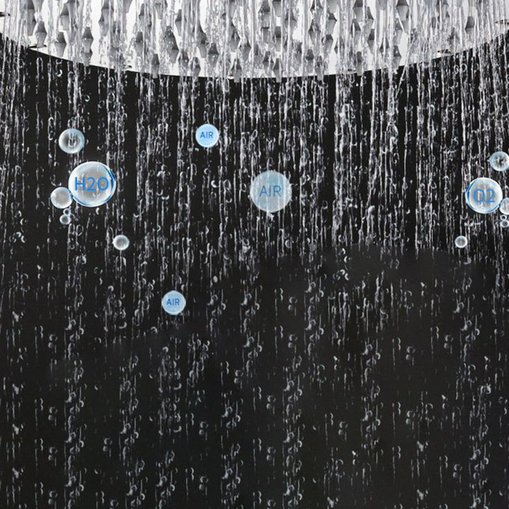 BowLift | Contemporary Shower Head Combination Polished Stainless Steel Ceiling Mounted Shower Head