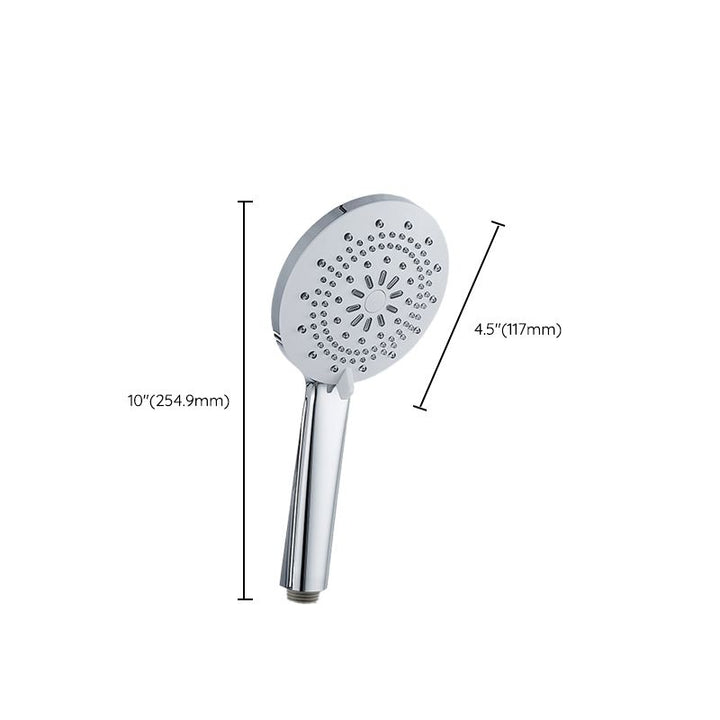 BowLift | Modern Style Round Handheld Shower Bathroom Metal Wall-Mounted Hand Shower