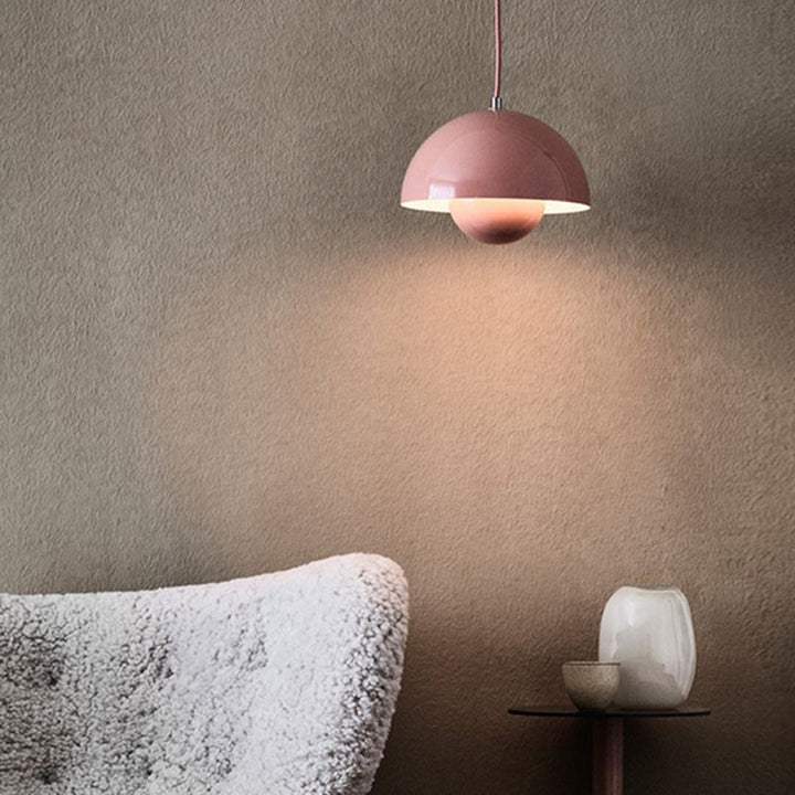 BowLift | Modern creative 1-light pendant lamp wrought iron geometric hanging lamp