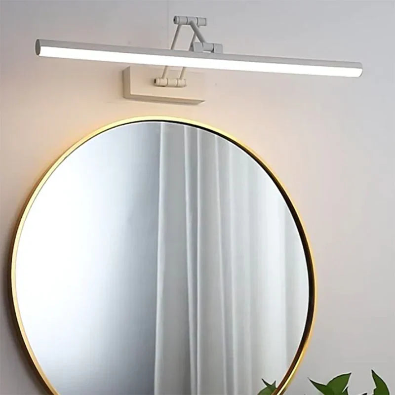 Minimalist LED Wall Light Black/White – Modern Metal Lamp for Bathroom and Indoor Use | Bowlift