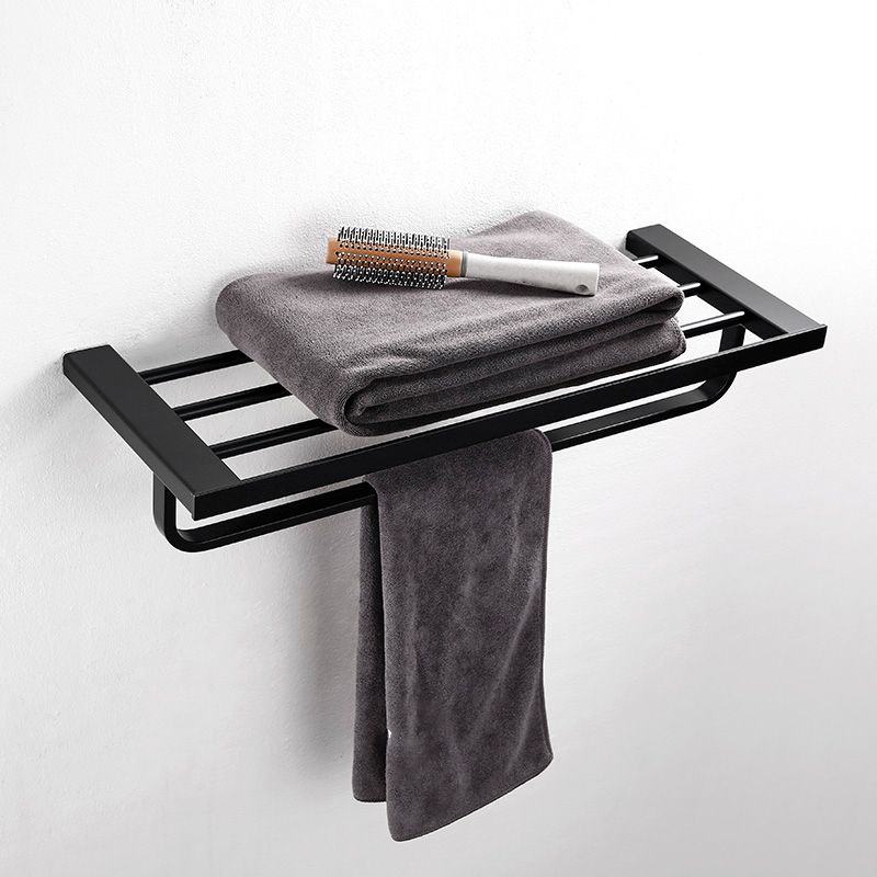 BowLift | Traditional Bathroom Accessories Hardware Set in Black Metal