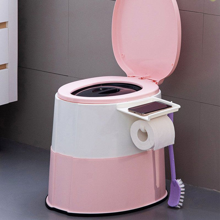 BowLift | Modern flush toilet plastic round floor-mounted toilet bowl for bathroom