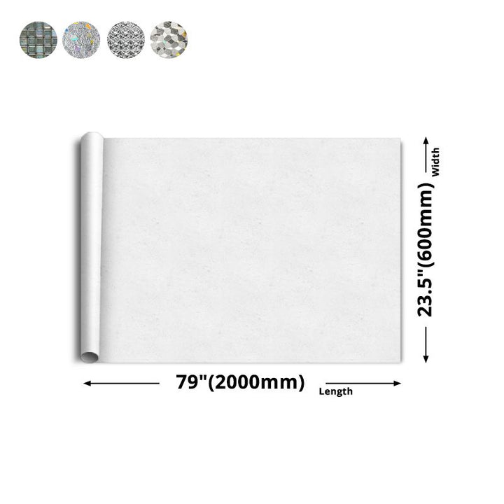 BowLift | Modern Peel and Stick Back Wall PVC Mosaic Tile Wallpaper for Shower