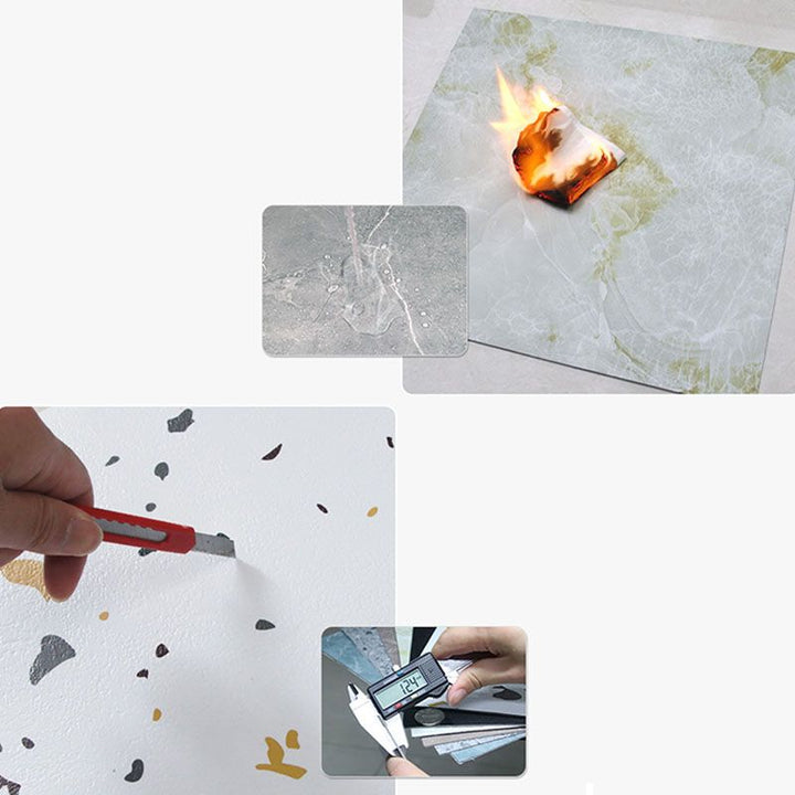 BowLift | Peel & Stick Vinyl flooring Smooth Marble look Vinyl flooring with waterproof