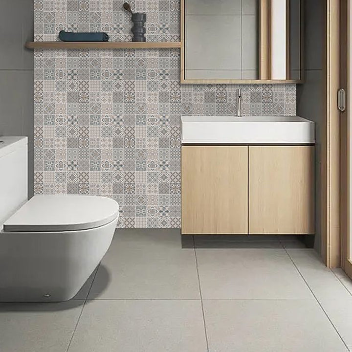 BowLift | Mosaic tile wallpaper plastic stain-resistant peel and stick mosaic tiles