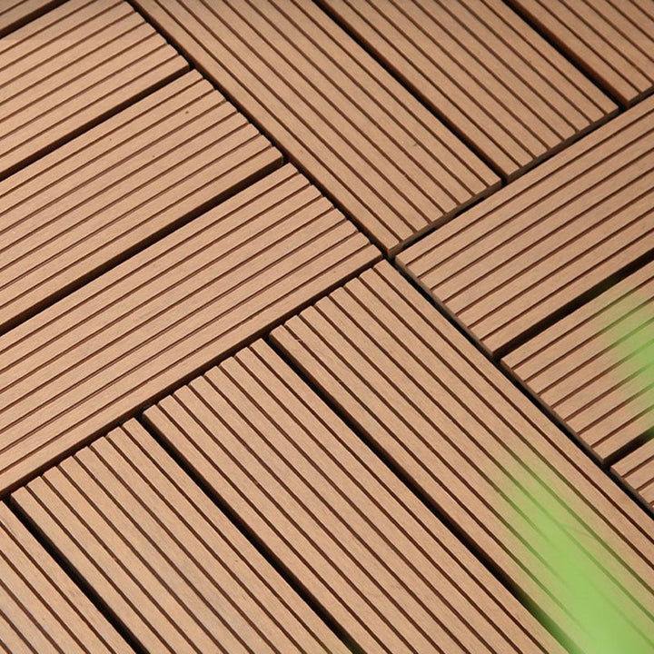 BowLift | Rectangular constructed tiles water-resistant parquet flooring for balcony