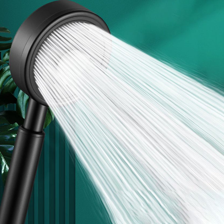 BowLift | Modern round hand shower water-saving shower head made of stainless steel