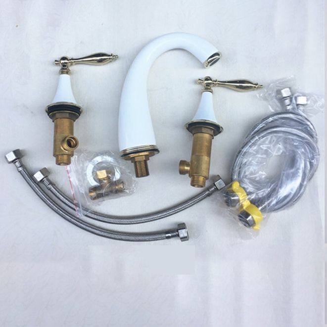 BowLift | Glam Style Faucet Widely used sink faucet with 2 handles and 3 holes