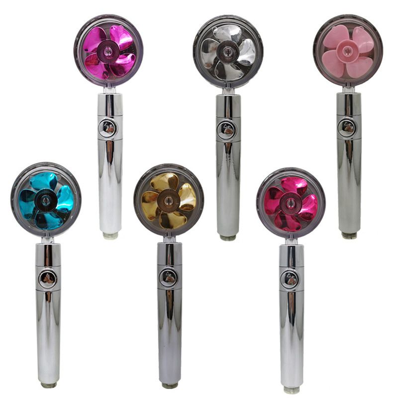 BowLift | Plastic Hand Shower Standard Round Spray Nozzle with Swivel Attachment