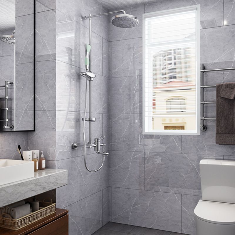 BowLift | Modern single plate peel and stick waterproof back wall tile for the bathroom