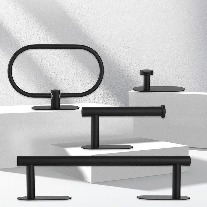 BowLift | Metal Bathroom Set 4-piece Modern Style Bathroom Fixtures Set