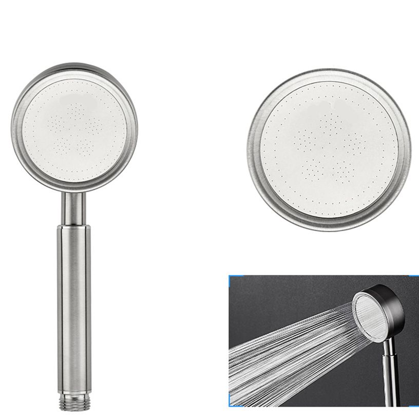 BowLift | Round Handheld Shower Water Saving Showerhead Made of Stainless Steel