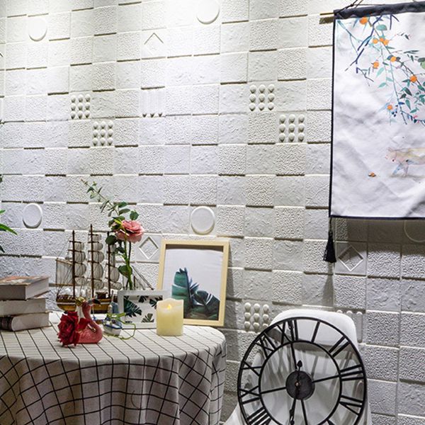 BowLift | Home Interior Wall Panel 3D Printed Brick Peel and Stick Wall Covering