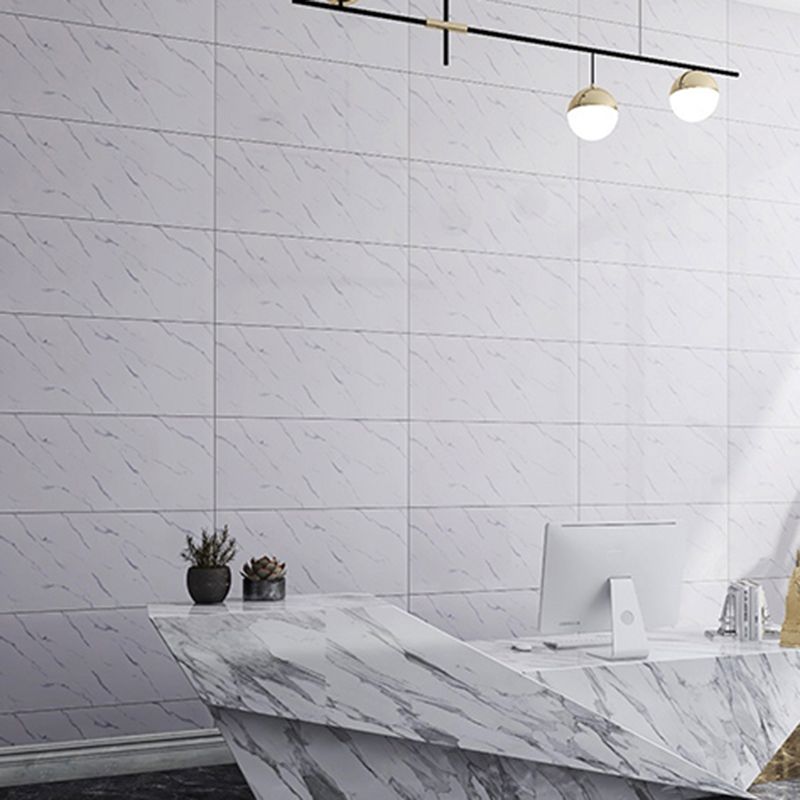 BowLift | Modern rectangular Peel and Stick backsplash tile PVC wallpaper