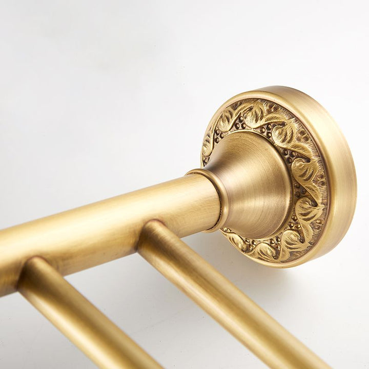 BowLift | Modern Bathroom Accessory Set Paper Holder Bathroom Shelf Gold Bathroom Fittings Set