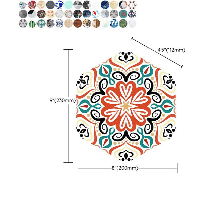 BowLift | Plastic Mosaic Tile Wallpaper Hexagonal for Stick and Remove Back Wall Tile