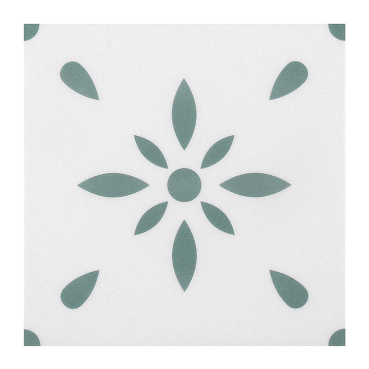BowLift | Peel and Stick PVC Flooring Matte Vinyl Flooring with Floral Pattern