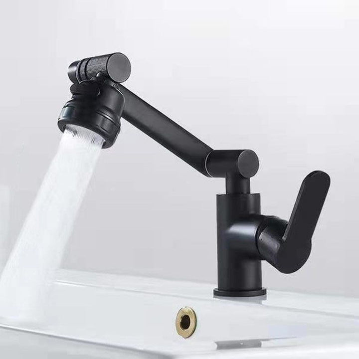 BowLift | Modern Basin Mixer Stainless Steel Lever Handle Low Arc Basin Mixer