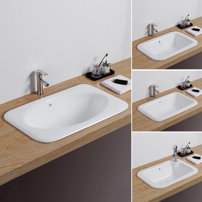BowLift | Traditional square washstand ceramics metal base washbasin