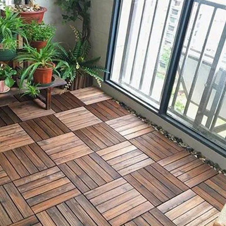 BowLift | Traditional Wood Parquet Click-Lock Non-Slip Wood Flooring