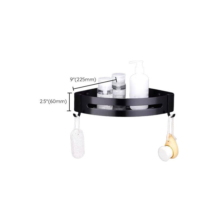 BowLift | Modern Bathroom Accessory Set Black Soap Dish Bath Shelf Bathroom Set