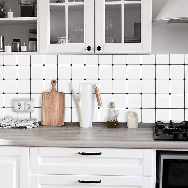 BowLift | Contemporary Wallpaper Mosaic Tile Peel & Stick Tile for Kitchen and Bathroom