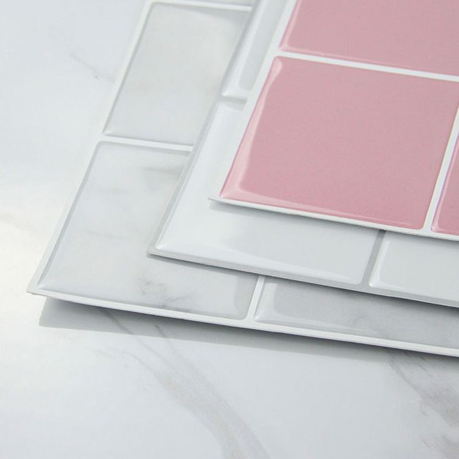 BowLift | Modern Wallpaper Peel and Stick Backsplash Tile PVC Peel and Stick Tile for the Bathroom
